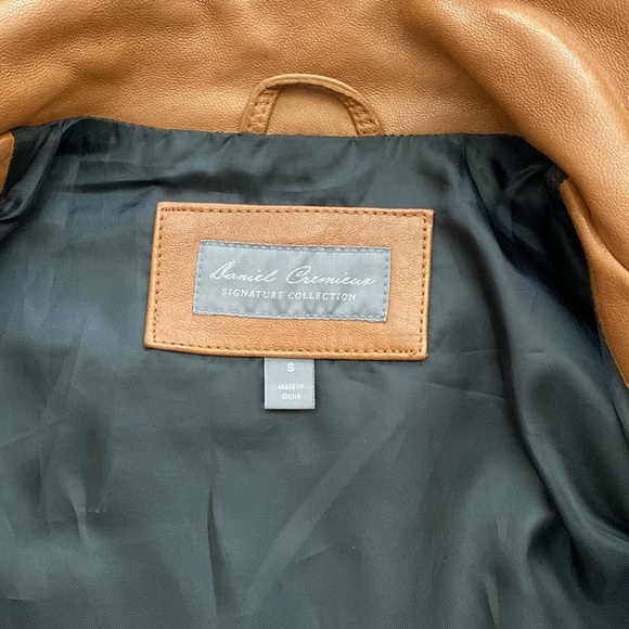 Daniel cremieux signature collection leather jacket - Picture 3 of 5